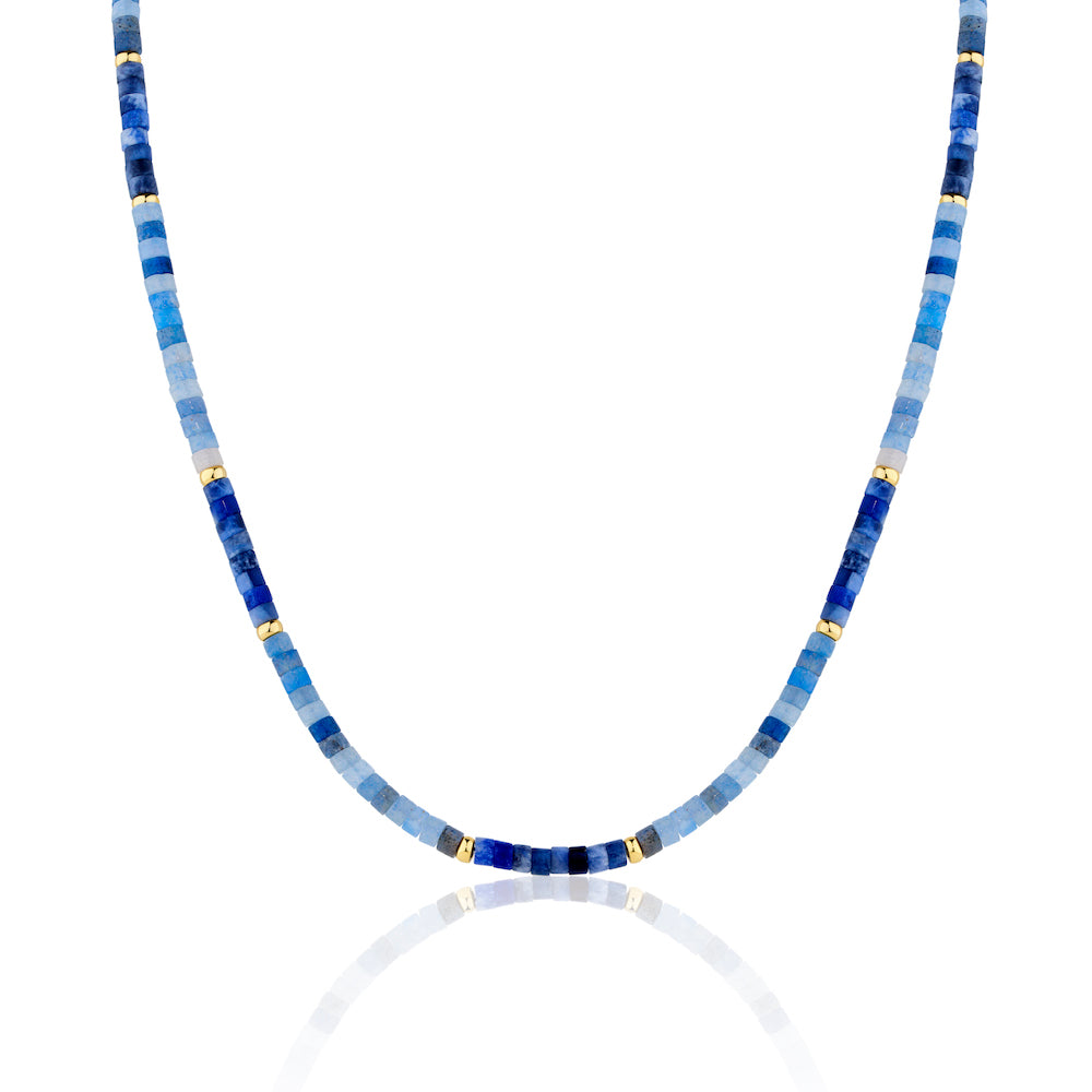 Aven Beaded Necklace | AIRE – Violet Gray Design