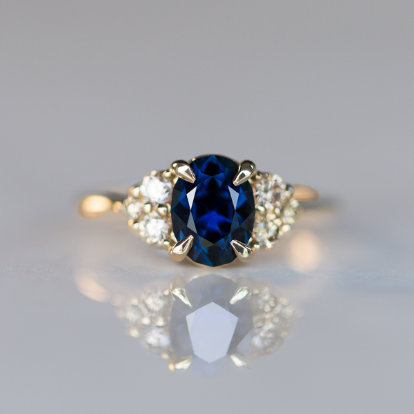 1.71ct Blue Sapphire Ring | Cielo