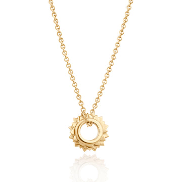 Crown Chakra Necklace | 9ct Gold