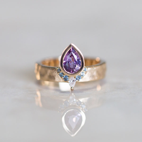 1.19ct Sapphire & Diamond Ring | Venus