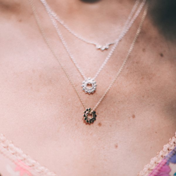 Heart Chakra, Necklace, Silver, Jewellery