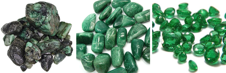 Emerald, Crystals 