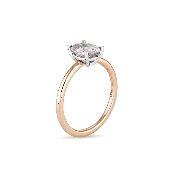 Zircon Gold Ring, Engagement Ring, Online Jewellery
