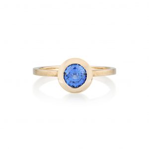 Ceylon Sapphire Gold Ring, Engagement Ring, Online Jewellery
