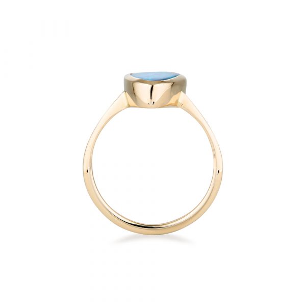 Boulder Opal Gold Ring
