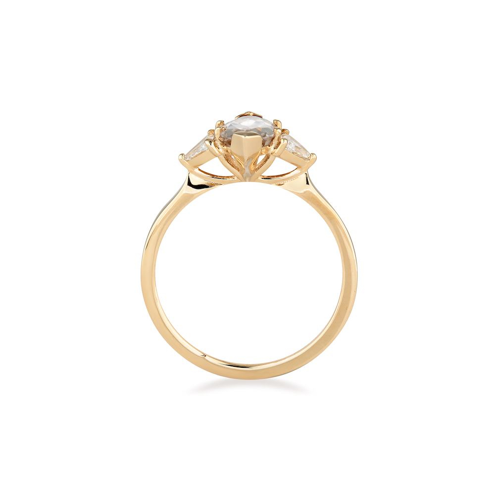 Zircon-Diamond-Gold-Ring-Alternative-Engagement-Ring-2