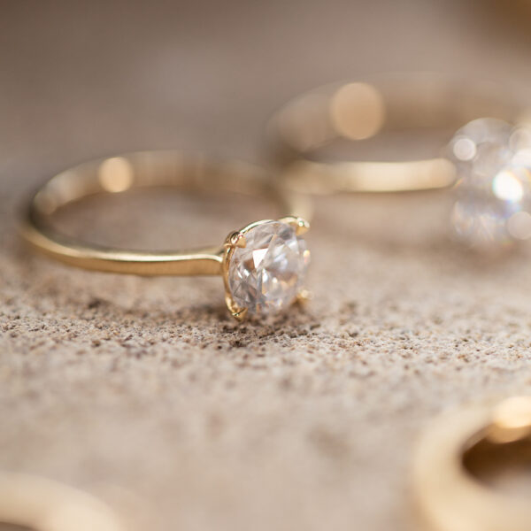 Giselle Round Diamond Ring