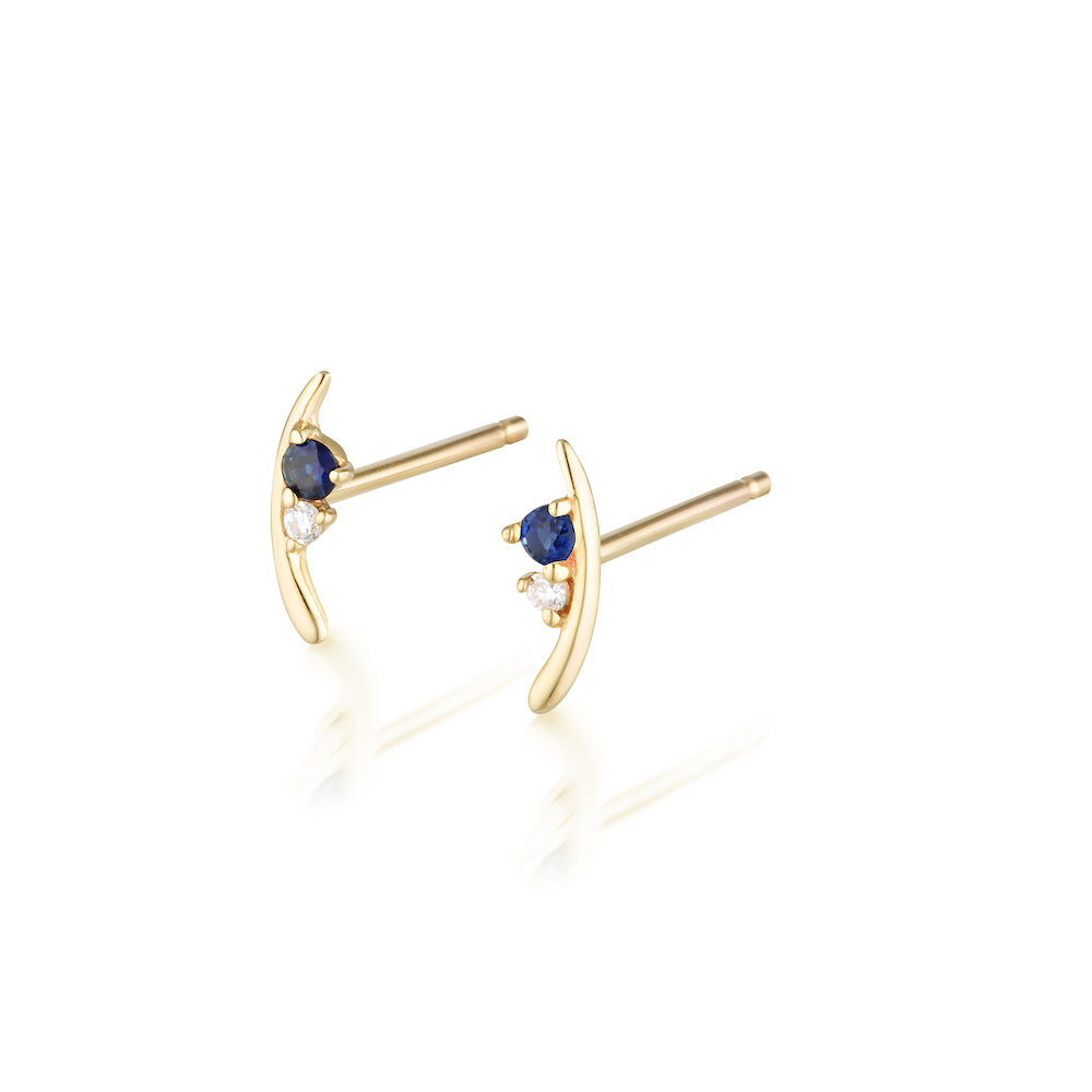 Sapphire-Diamond-Gold-Earrings-Online-Australia-Violet-Gray