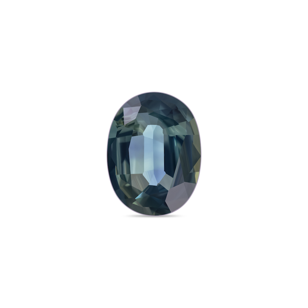 Australian-Parti-Sapphire-Loose-Stone#11-Violet-Gray