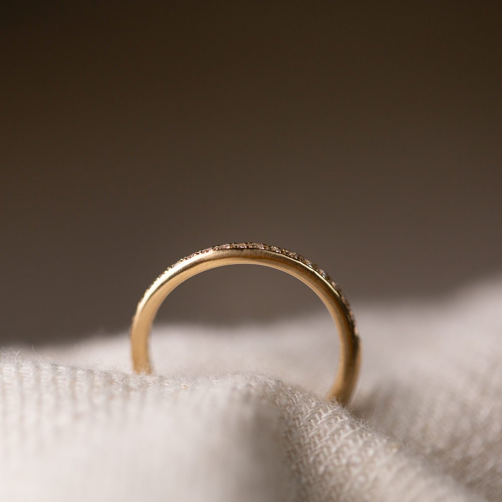 Curved Infinity Ring