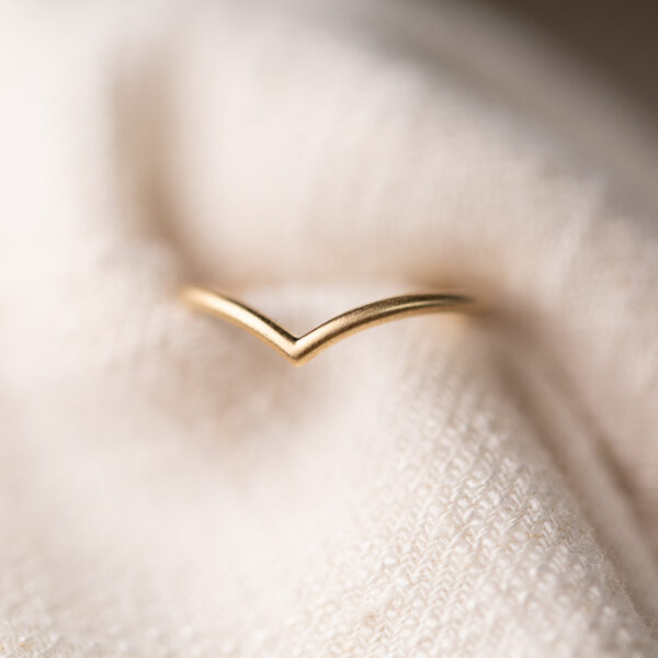 Wishbone Wedding Ring